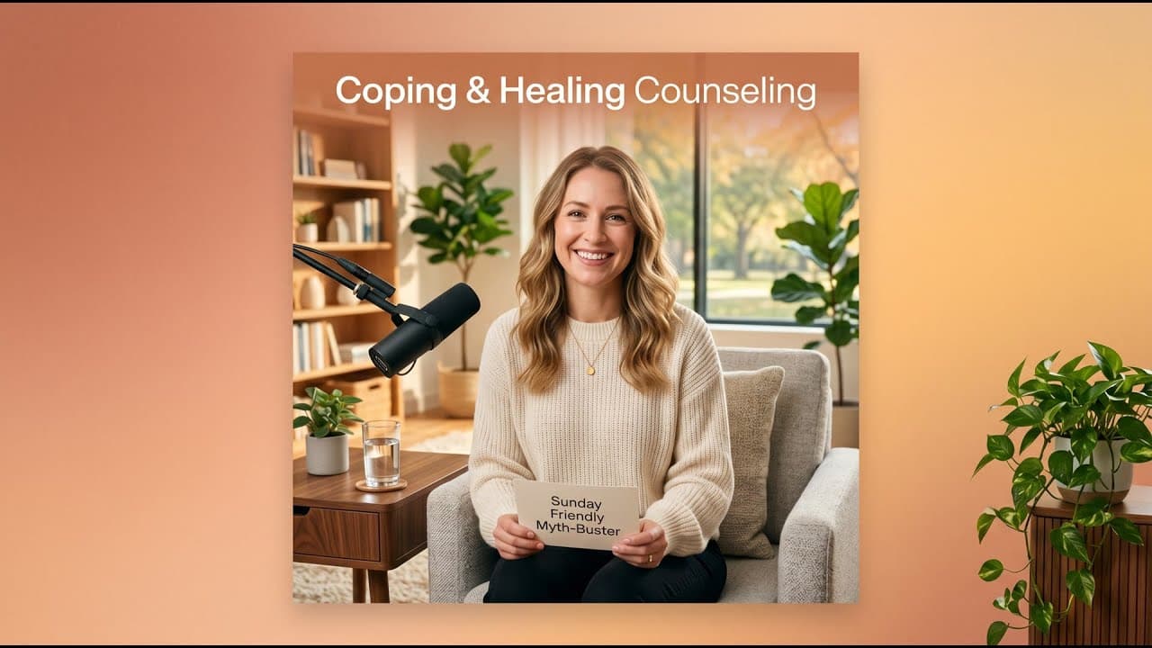 Friendly myth-buster for a Sunday 😄 A... | Georgia Telehealth Therapy