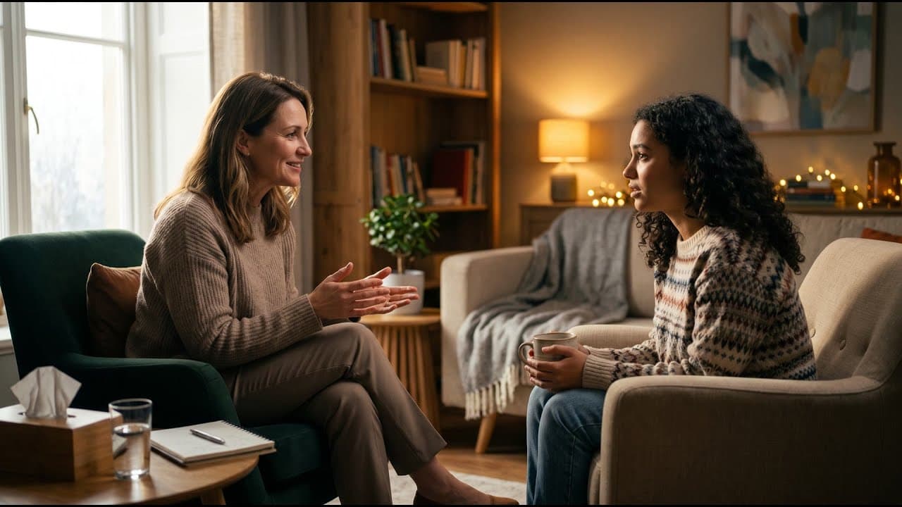 You share at your own pace. Nobody... | Georgia Telehealth Therapy
