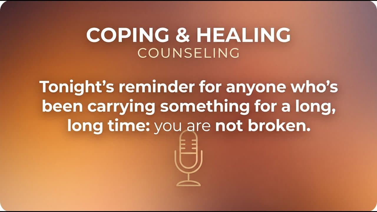 Tonight's reminder for anyone who's been... | Georgia Telehealth Therapy